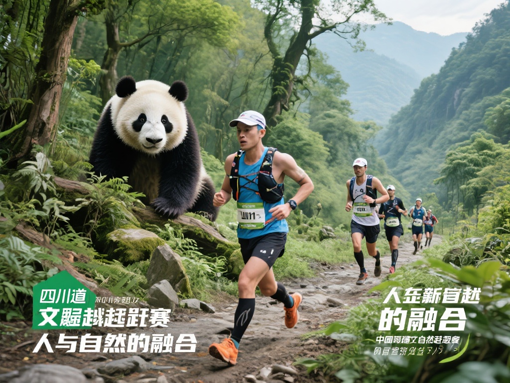 熊猫蜀道山超级越野赛激情开跑震撼来袭 不同于传统越野赛事,这次赛事注重“人与自